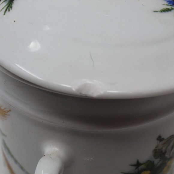 Teapot Infuser Strainer Lid BIA Cordon Bleu French Ceramic 4PC Coffee Tea Server - Picture 9 of 11